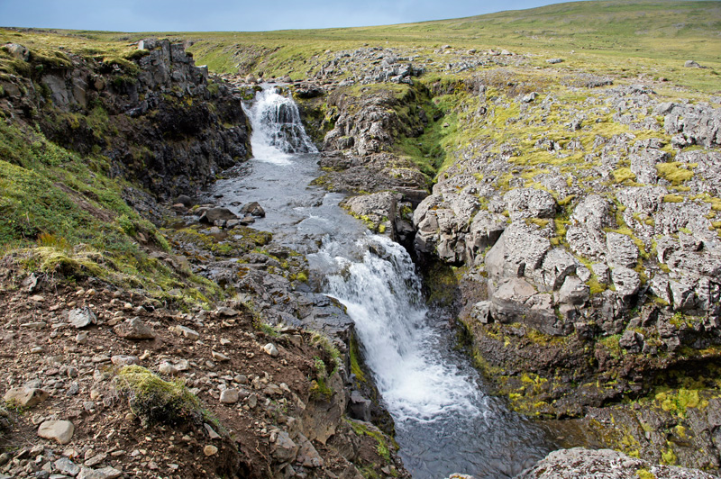 Reykjadalsa Wasserfälle