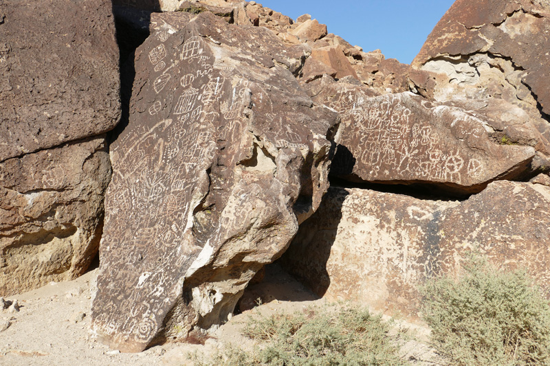 Chidago Canyon Petroglyphen