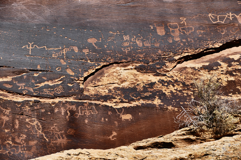 Sand Island Petroglyphen